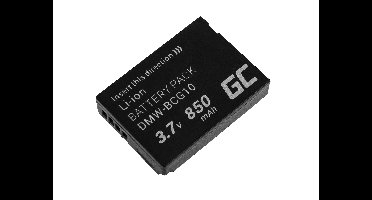 digital Camera Batterij voor Panasonic Lumix DMC-TZ10 DMC-TZ20 DMC-TZ30 DMC-ZS5 DMC-ZS10 DMC-ZX1 DMC-ZX3 3.7V 850mAh