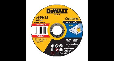 DeWALT 180mm Doorslijpschijf RVS - DT43908