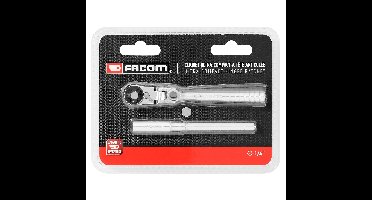 Facom Compacte ratel 1/4" met flexibele kop 180° - R.180PB