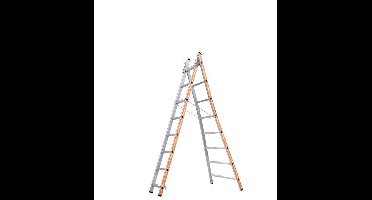 Little Jumbo 2x12 Reformladder met uitgebogen bomen - 1201252012