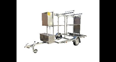 Little Jumbo Steigeraanhangwagen Pro met disseltoolbox - 313895050