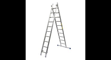 Little Jumbo 2x14 Reformladder - met stabilisatiebalk - SuperPRO - 1250500214