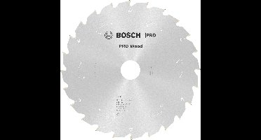 Bosch Accessories 2608837721 2608837721 Hardmetaal-cirkelzaagblad 216 x 30 mm Aantal tanden: 24 1 stuk(s)