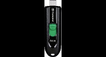 Transcend JetFlash 790C USB-stick 64 GB Zwart TS64GJF790C USB-C 3.2 Gen 1