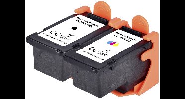 Renkforce Inktcartridge vervangt Canon PG-545 XL, CL-546 XL Compatibel Combipack Zwart, Cyaan, Magenta, Geel RF-5706064