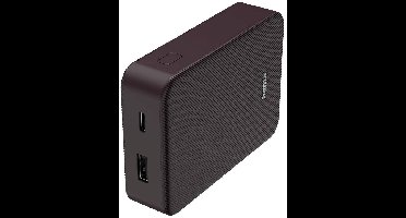 Hama Colour 10 Powerbank 10000 mAh Fast Charge LiPo Lila Statusweergave