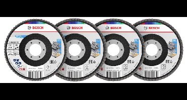Bosch Accessories 2608626165 Lamellenschuurschijf Diameter 115 mm Korrelgrootte (num): 40, 60, 80, 120 1 set(s)