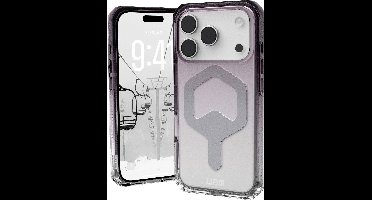 Urban Armor Gear Case Apple iPhone 17 Pro Zwart, Transparant