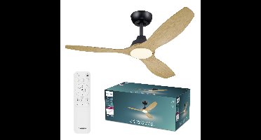 Philips LED Olas Plafondventilator 35 W Met afstandsbediening, Dimbaar