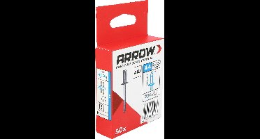 Arrow Tool Group 724087 Popnagel (Ø x l) 4 mm x 10 mm Aluminium Aluminium Aluminium RA 4 X 10 ALU 50ST 50 stuk(s)