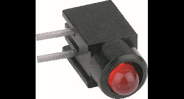 Mentor Bedrade LED Groen 3 mm 20 mcd 40 ° 20 mA 2.1 V