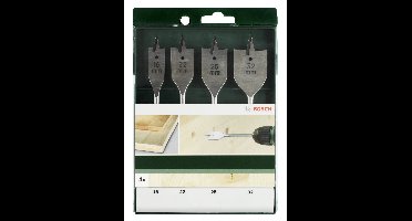 Bosch Accessories 2609255275 Hout-freesboorset 4-delig 16 mm, 22 mm, 25 mm, 32 mm Zeskant schacht 1 set(s)