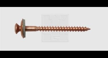 SWG 2342453510 Houtschroef 4.5 mm 35 mm T-profiel RVS A2 100 stuk(s)