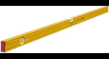 Stabila Type 80ASM 19182 Metalen waterpas Incl. magneet 150 cm 0.75 mm/m