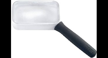 Eschenbach 2668950 Vergrootglas Vergrotingsfactor: 2.7 x Lensgrootte: (l x b) 90 mm x 50 mm Zwart