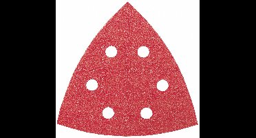Bosch Accessories 2609256A48 Deltaschuurpapier Met klittenband, Geperforeerd Korrelgrootte (num) 40 Hoekmaat 93 mm 5 stuk(s)