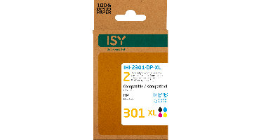 ISY Multipack 2 HP 301xl Bk+cl