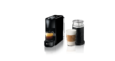 Krups Nespresso - Essenza Mini & Aeroccino 3 Xn1118 Capsulemachine Zwart