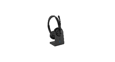 ISY Ihs-8200 Met Laadstation On-ear Draadloze Headset Met Noise-cancelling Zwart