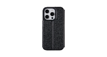 ISY Isc 3145 2-in-1 Wallet Cover Voor Apple Iphone 16 Pro Zwart