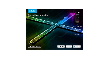 Govee Gaming Wall Light Slimme Ledlamp Zwart