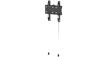 ISY Itv-1100-1 Tv Wm 400 Fix Tv-beugel Zwart