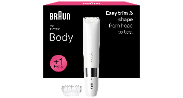 Braun Bs1000 Ladyshave Wit