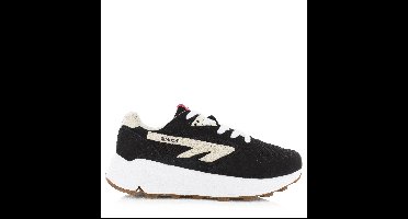 Hi-Tec - Shadow Black /Whit /Red Suede Unisex