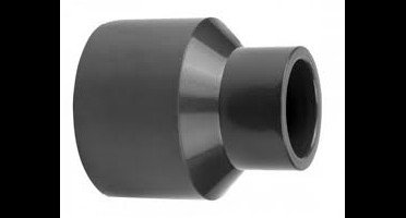 Druk PVC verloopmof - (140)/125x90mm - 16 bar