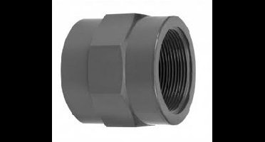 Druk PVC schroefbus - 50mm x 1-1/2 - 16 bar