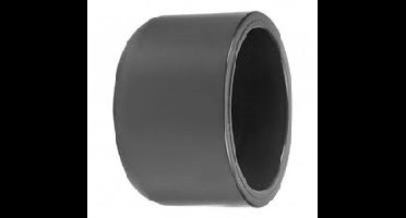 Druk PVC eindkap - 140mm - 16 bar