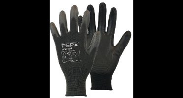 Werkhandschoenen PU Poly Flex Allround - Zwart - Maat 10/XL