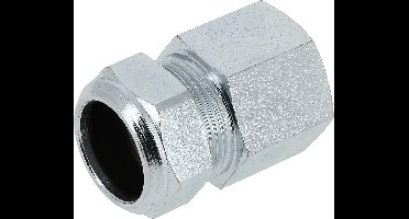 Bonfix Staalverzinkte knelfitting - Schroefbus 107 - binnendraad x knel - 1/2 x 22mm