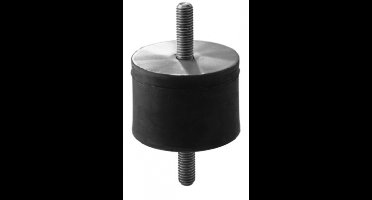 Cilindrische Trillingsdemper Type A 20 x 25 - 40 Shore M6x15