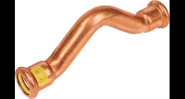 Bonfix Pressfitting roodkoper GAS Passeerbocht 28 x 28 - 2 x press - (m-profiel)