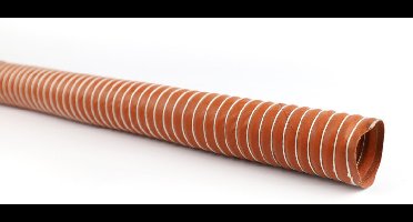 Luchtafvoerslang / Ventilatieslang - 2 wandig - Silicone - 114mm (Rol (4m)