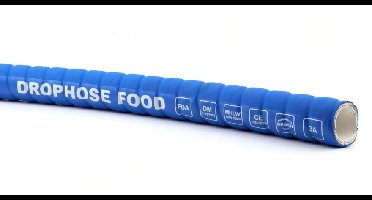 Zuivelslang - Levensmiddelen Slang Zuig/Pers Food - FDA - 102x115mm (Per Rol 40m)