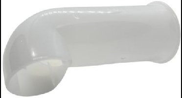 IBC Adapter - Uitstroompijp - Wit