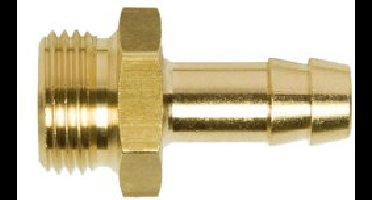 Euroline - Slangtule - Buitendraad - 6mm x 3/8" - messing