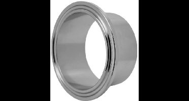 Triclamp koppeling - DIN 32676 - Lasferrule - Lang - DN65 x 70mm (Fl. 91.0) - Ruw 0.8 - DIN