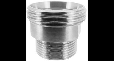 Melkkoppeling - Zuivelkoppeling - DIN 11851 - Inschroefdraadstuk - D75x3" - RVS 316