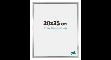 Fotolijst 20x25 cm - Zilver - Kunststof - Bordeaux