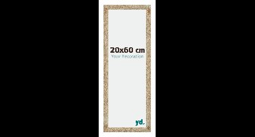 Fotolijst 20x60 cm - Goud - MDF - Catania