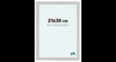 Fotolijst 21x30 cm - Wit Hoogglans - MDF - Como