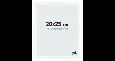 Fotolijst 20x25 cm - Wit Hoogglans - MDF - Bologna