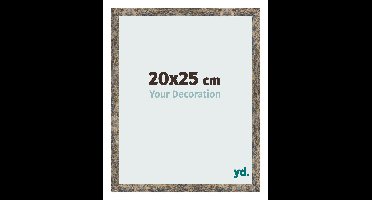 Fotolijst 20x25 cm - Blauw Goud Gemeleerd - MDF - Bologna