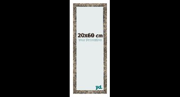 Fotolijst 20x60 cm - Blauw Goud Gemeleerd - MDF - Bologna
