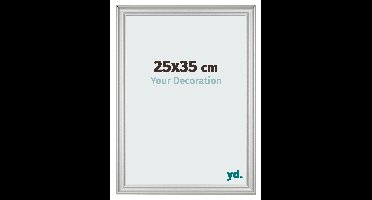 Fotolijst 25x35 cm - Zilver Mat - MDF - Lazio