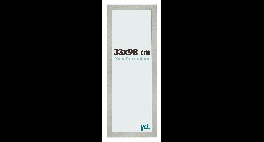 Fotolijst 33x98 cm - Zilver Mat - MDF - Bologna