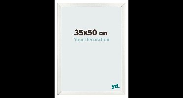 Fotolijst 35x50 cm - Wit Geveegd - MDF - Pisa